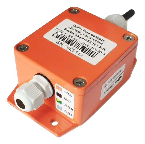Датчик угла наклона (инклинометр) RadioCompass SX305-T